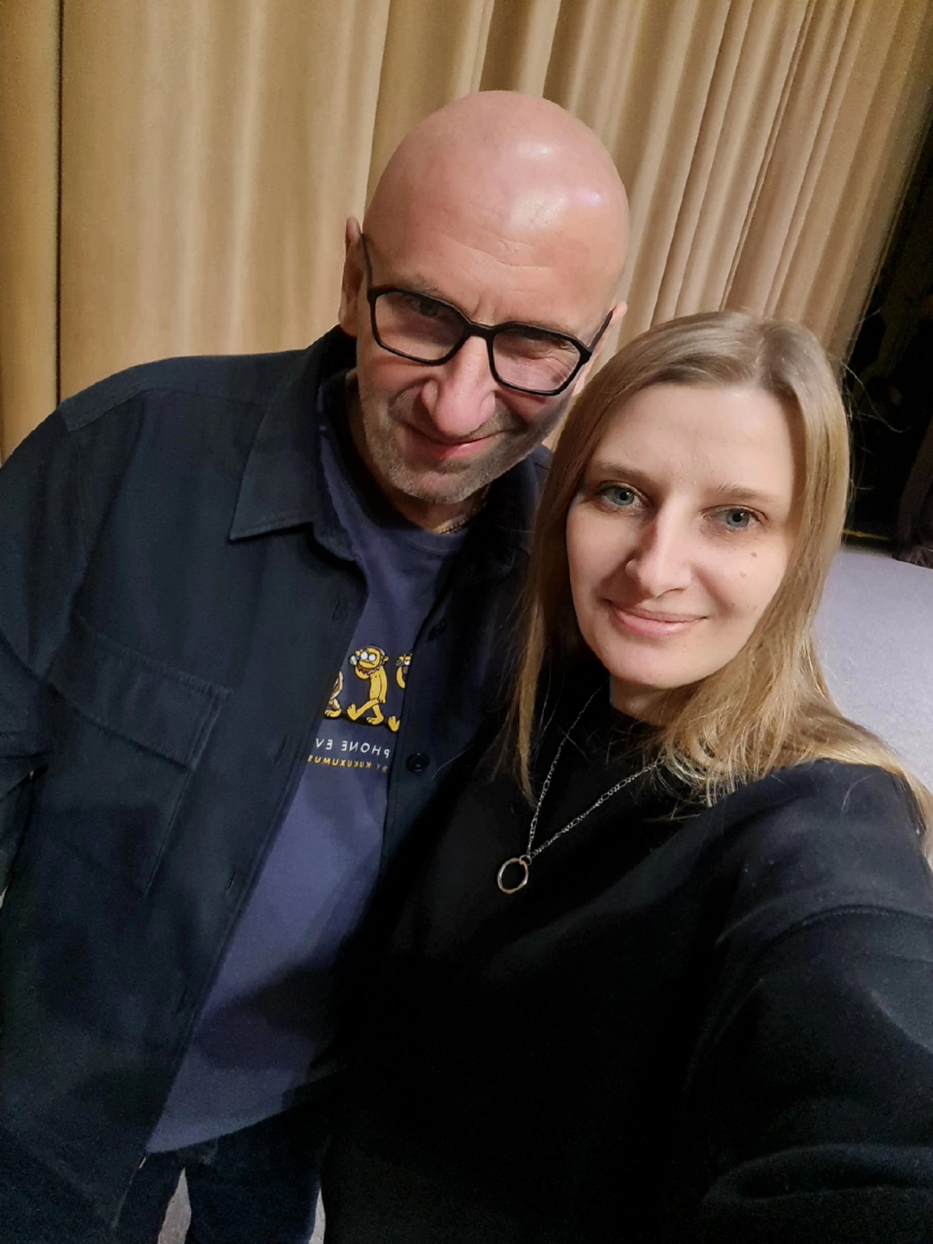 Евгения Николаевна с известными артистами